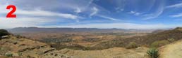 The Valley of Oaxaca from Monte Alban